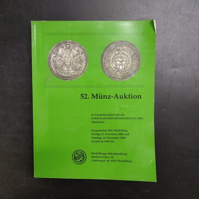 康怡轩【钱币拍卖目录】第21期 - 52. Munz-Auktion 共506页