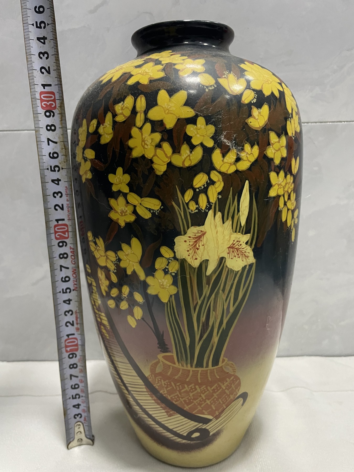 第21场钱币纸币小人书、连环画、瓷器专场 大型富贵花瓶一件