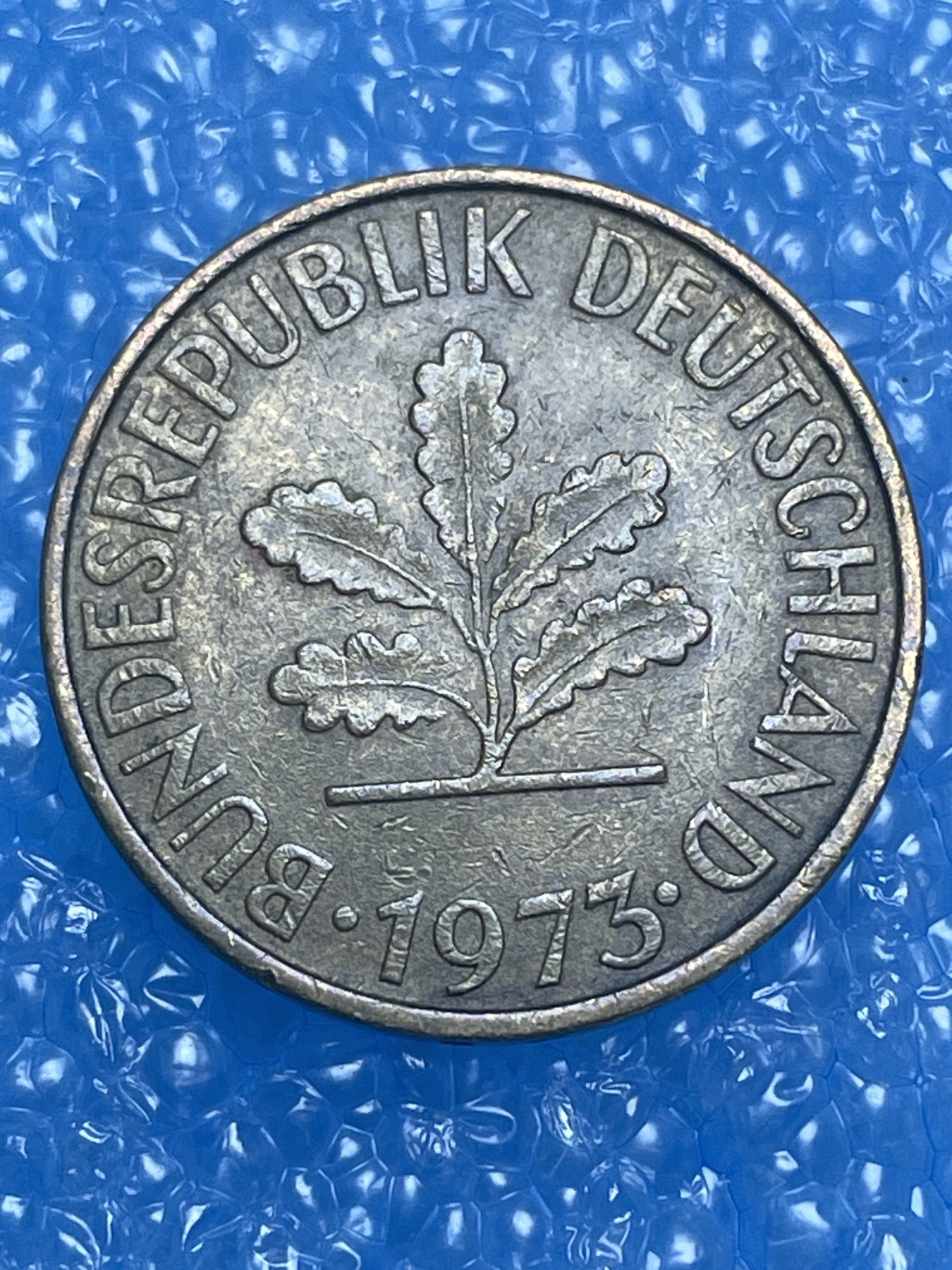 神仙姐姐散币好品专场第十四期（无佣金满邮自动发出 1973 年德国 10 芬尼