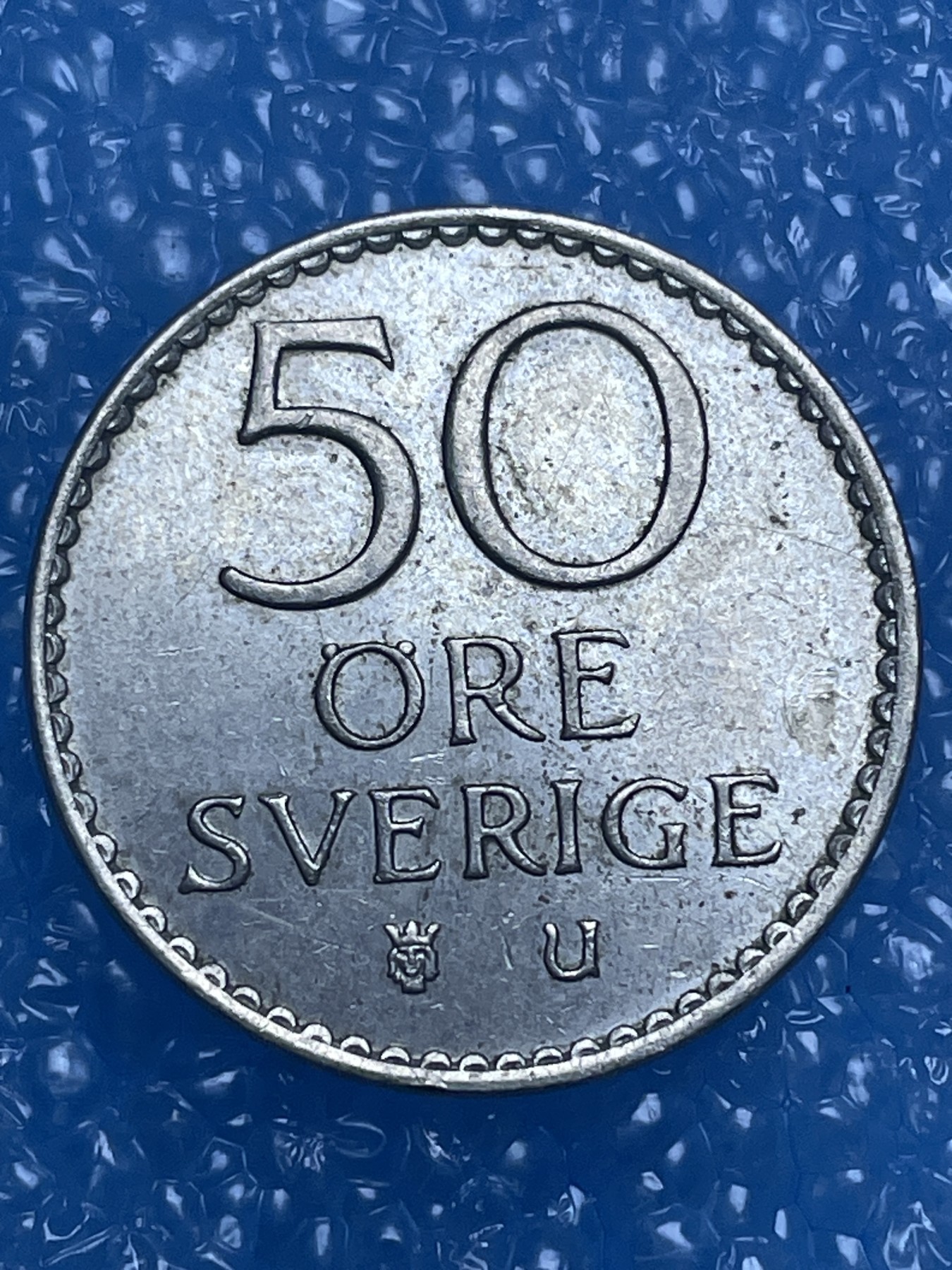 神仙姐姐散币好品专场第十四期（无佣金满邮自动发出 1963 年瑞典 50 欧尔