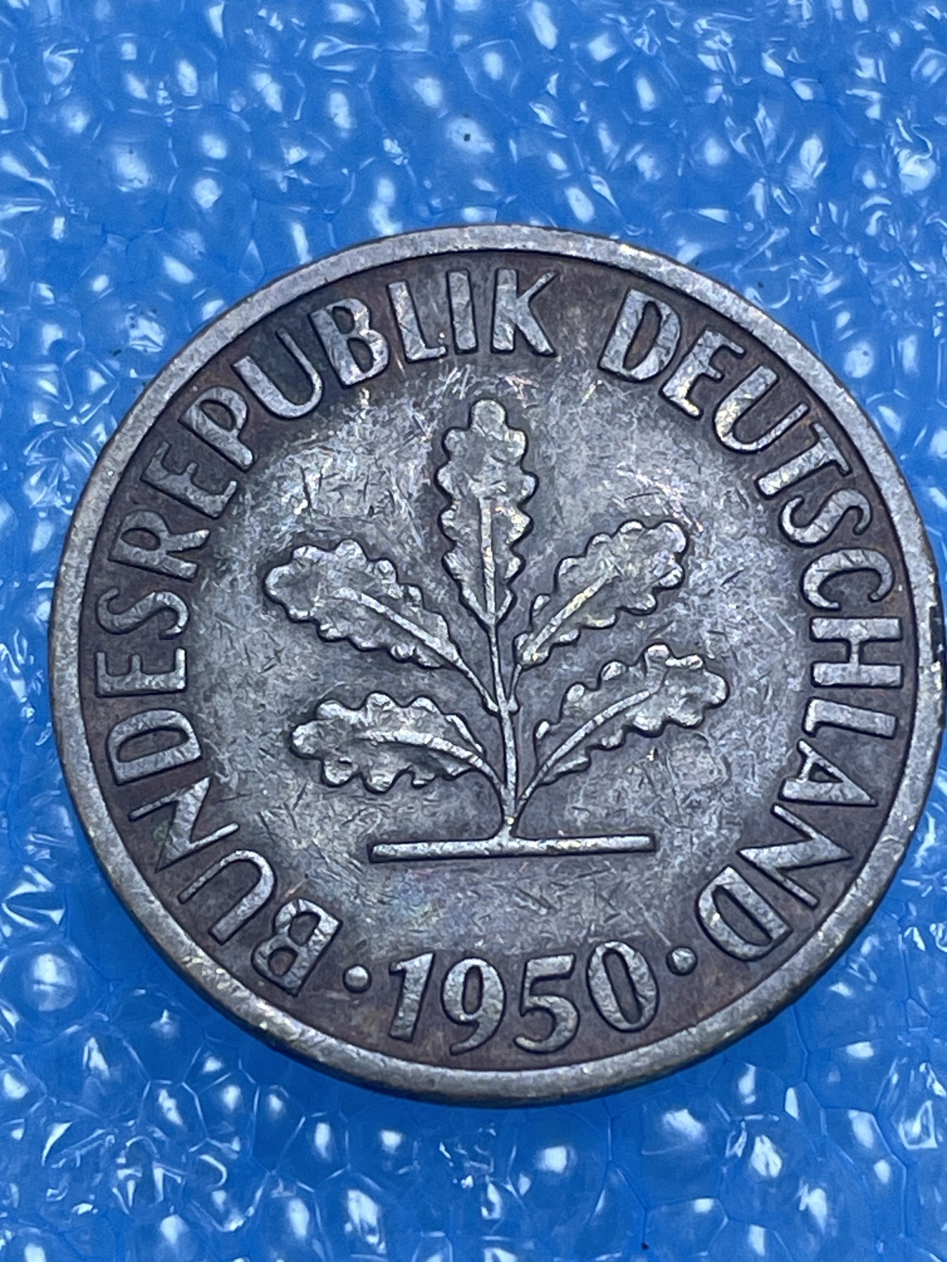 神仙姐姐散币好品专场第十四期（无佣金满邮自动发出 1950 年德国 10 芬尼