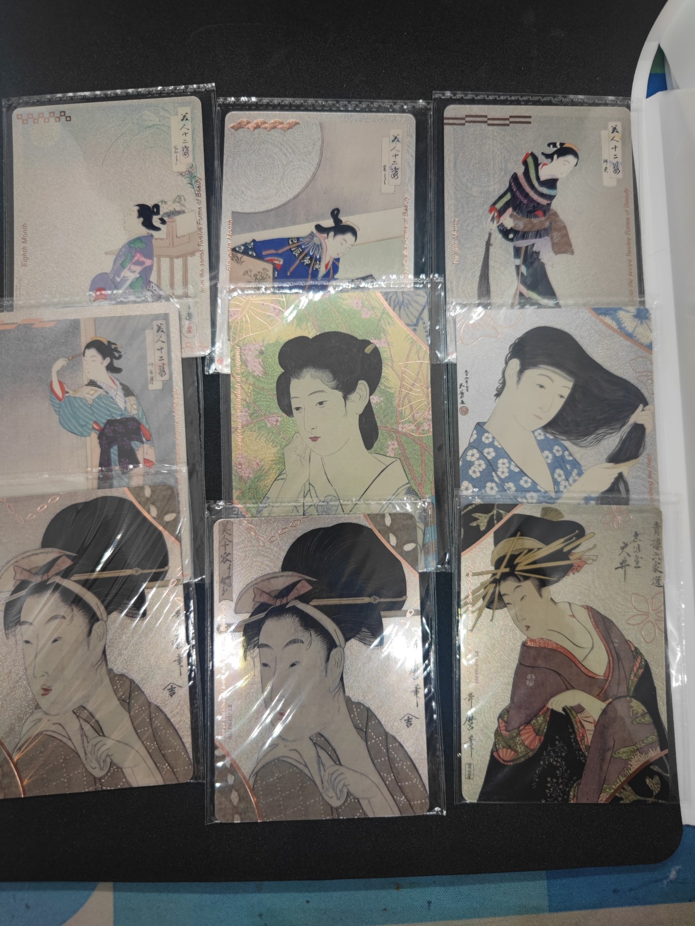 妖精的尾巴卡牌拍卖第九场 2023大英博物馆美人粗闪卡9张(原膜)