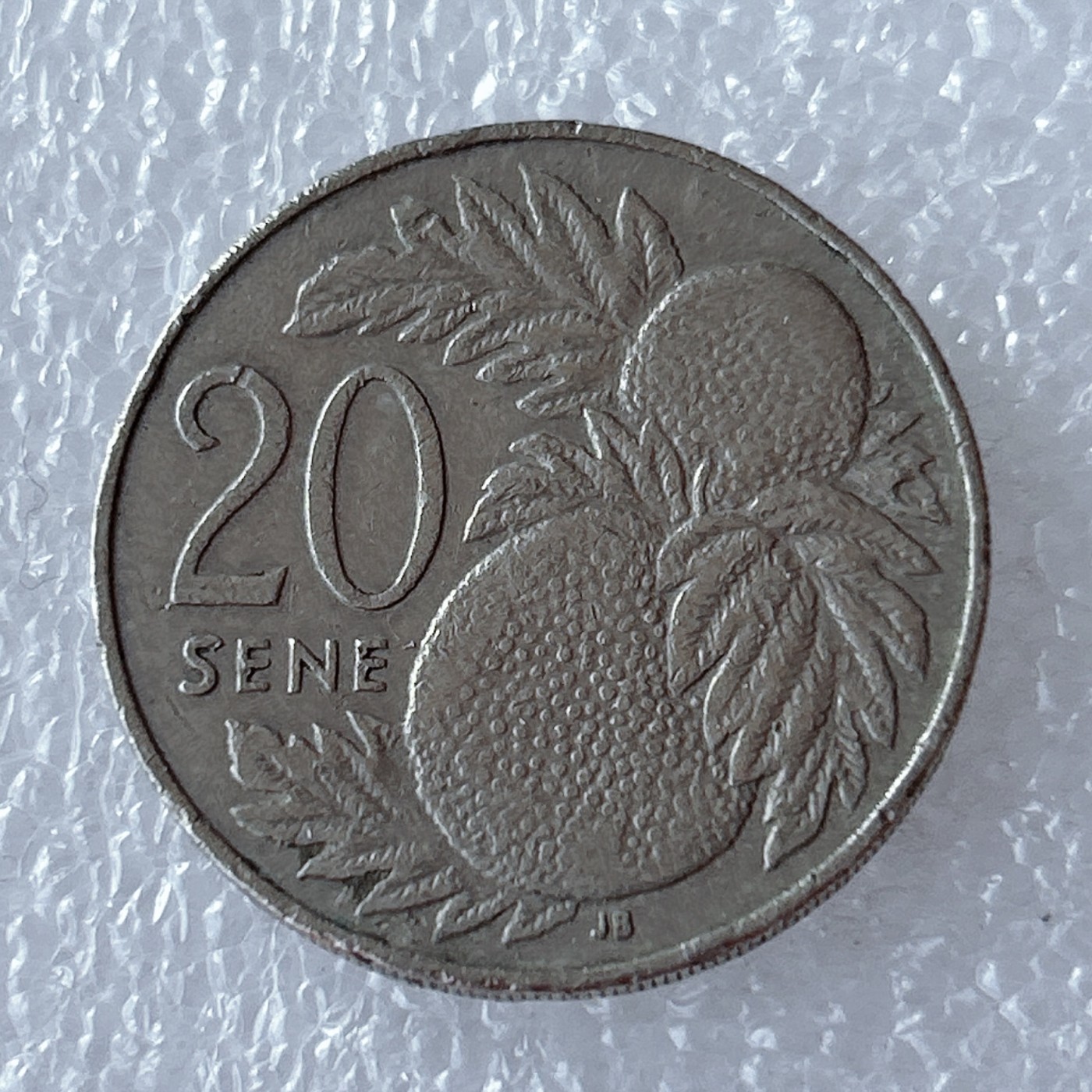 海外回流1元起拍小铺 各国钱币散币场 第5期 西萨摩亚1974年20仙硬币