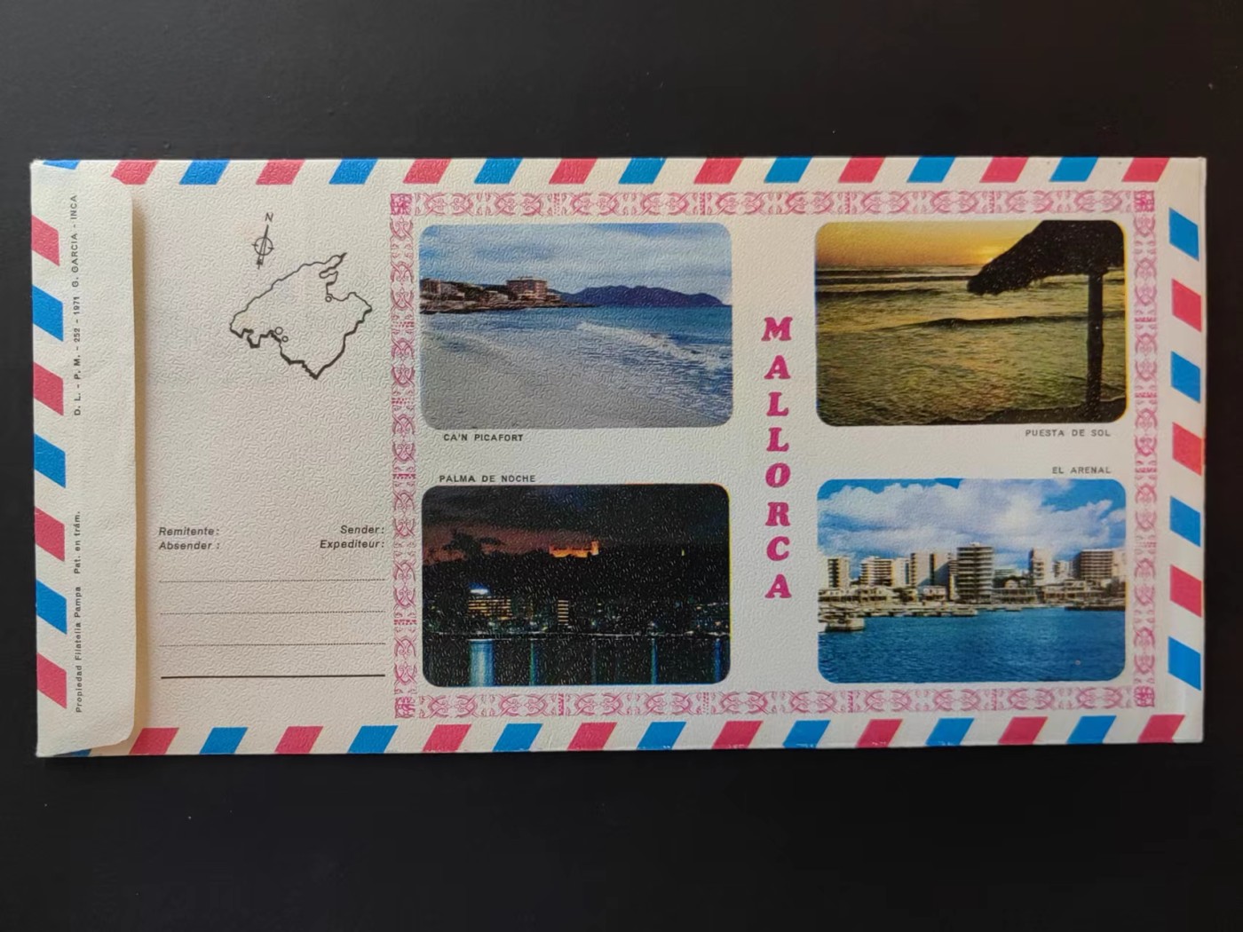 多国首日封✌邮品✌（拍卖场）精品🔥专场 第④③场 西班牙航空邮封（全新票未落邮戳）