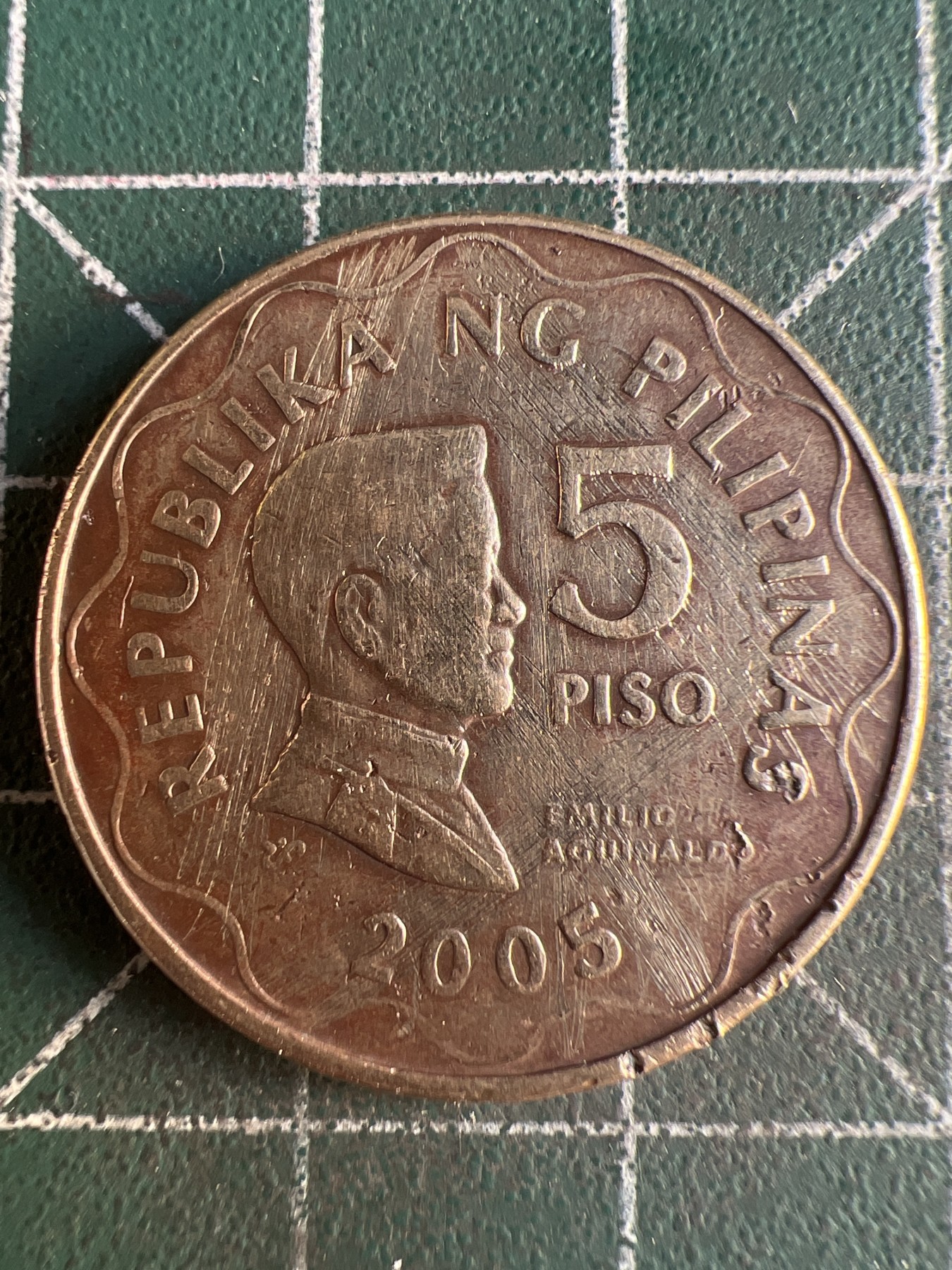 第579期 硬币专场 （无押金，捡漏，全场50包邮，偏远地区除外，接收代拍业务） 菲律宾五分