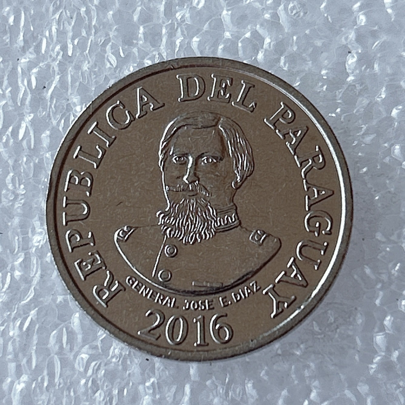 海外回流1元起拍小铺 各国钱币散币场 第5期 巴拉圭2016年100瓜拉尼