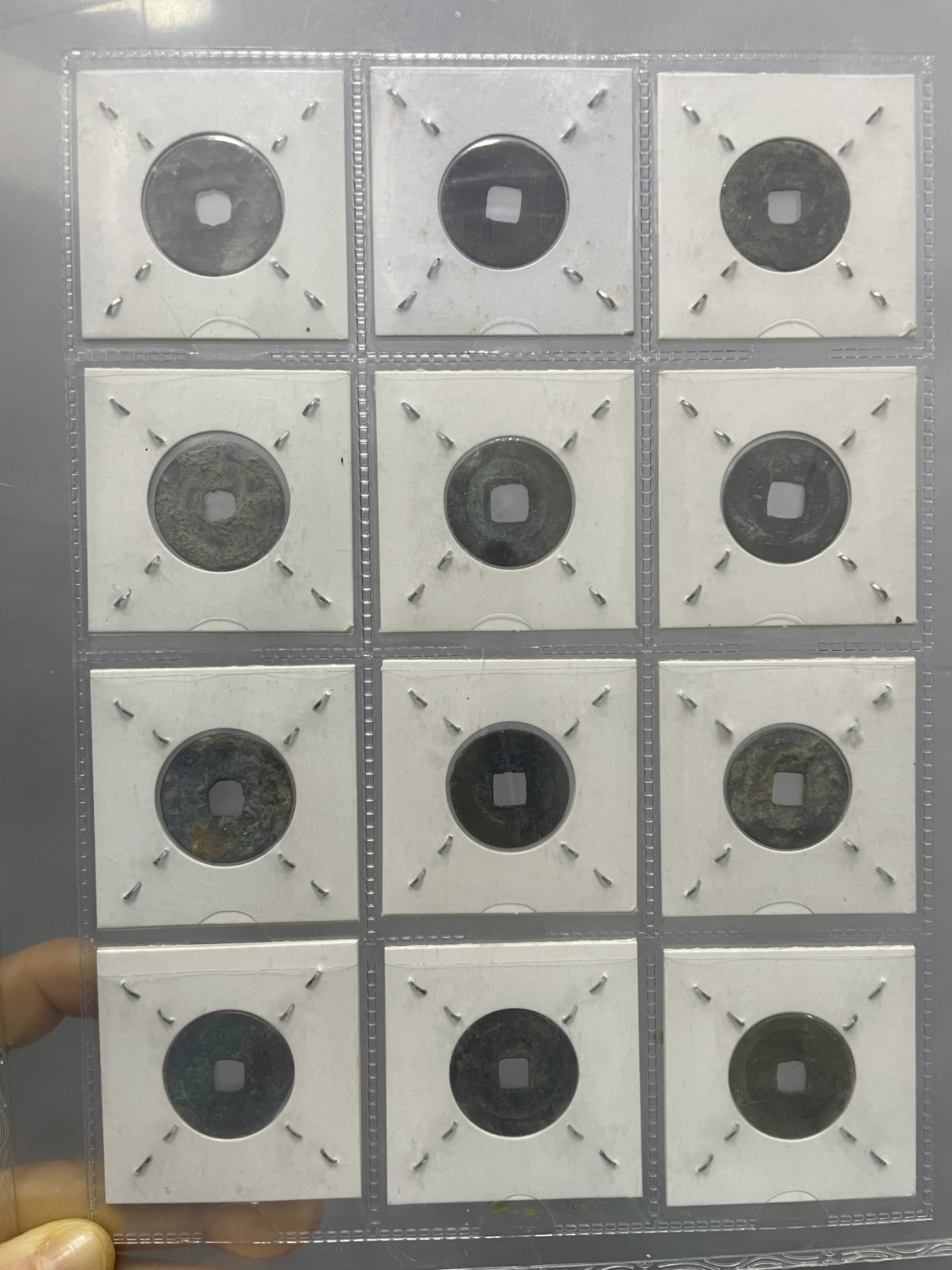 第15场瓷器、紫砂壶、铜器、字画和杂项专场 源泰评级，太平通宝合版式古钱，永恒包老包真
