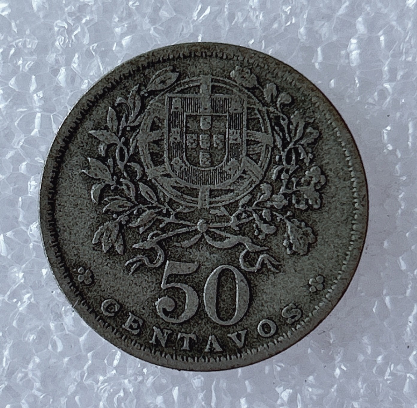 海外回流1元起拍小铺 各国钱币散币场 第5期 葡萄牙1947年女神图案50分