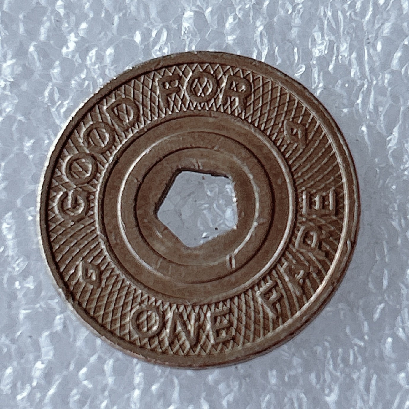 海外回流1元起拍小铺 各国钱币散币场 第5期 美国纽约交通局公交代用币代币TOKEN