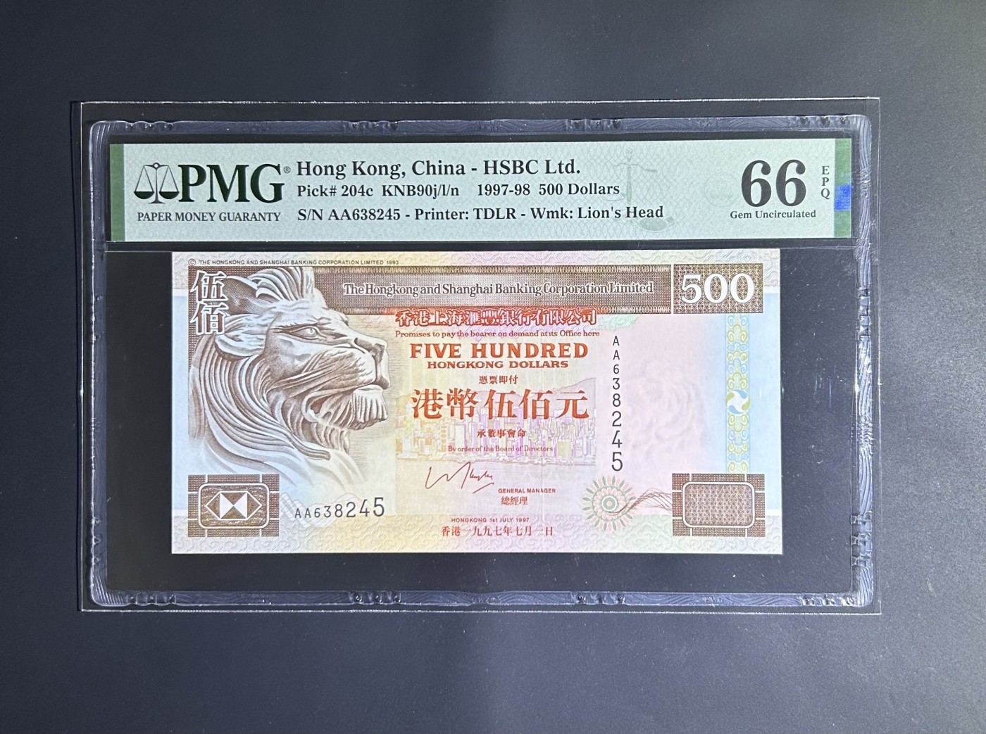 【丑猫0116】今晚六点半，自动快拍 97年汇丰500AA