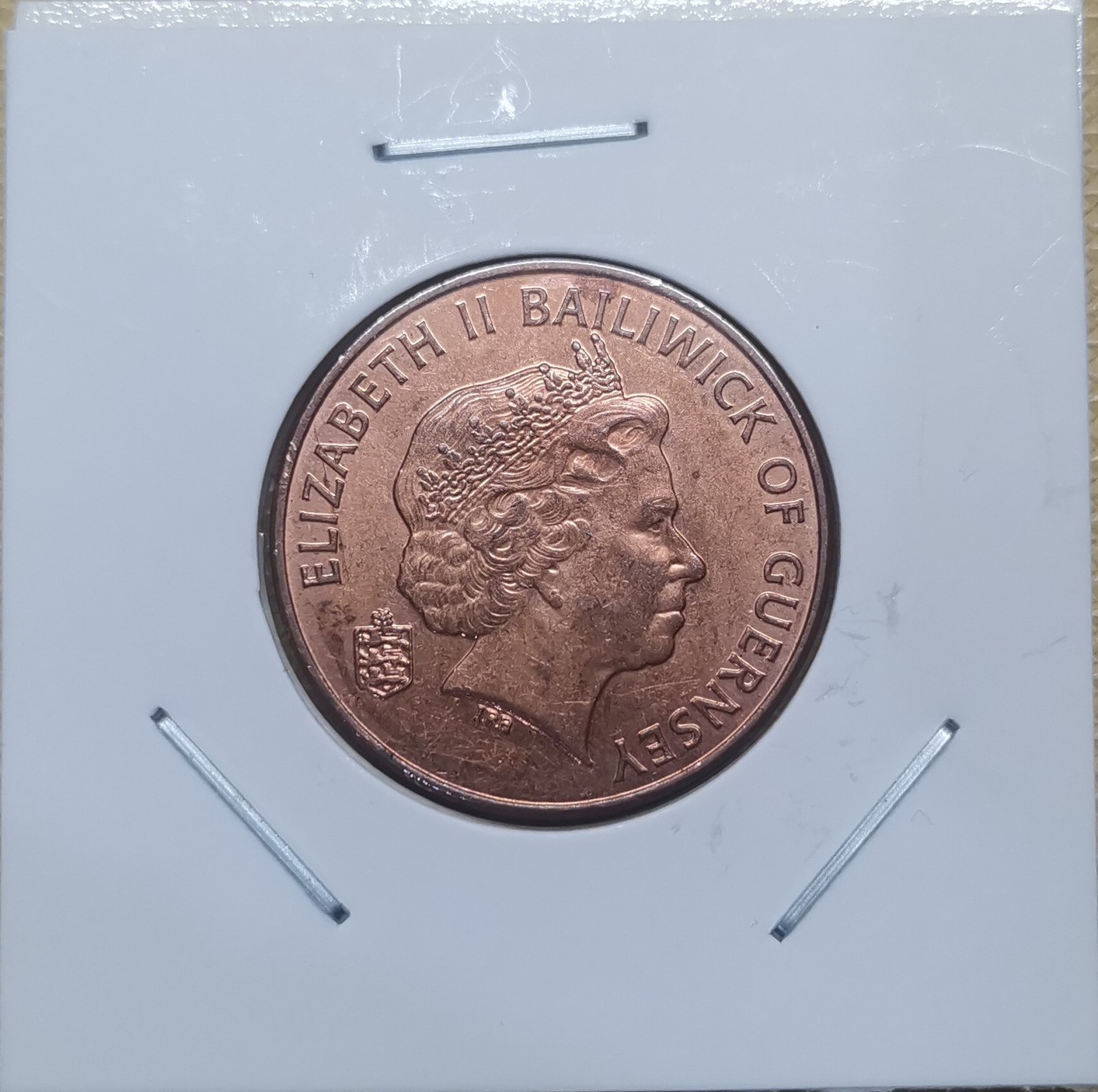 【易洋钱喜】第35场 国外纸币专场 根西岛，女王头像，2便士