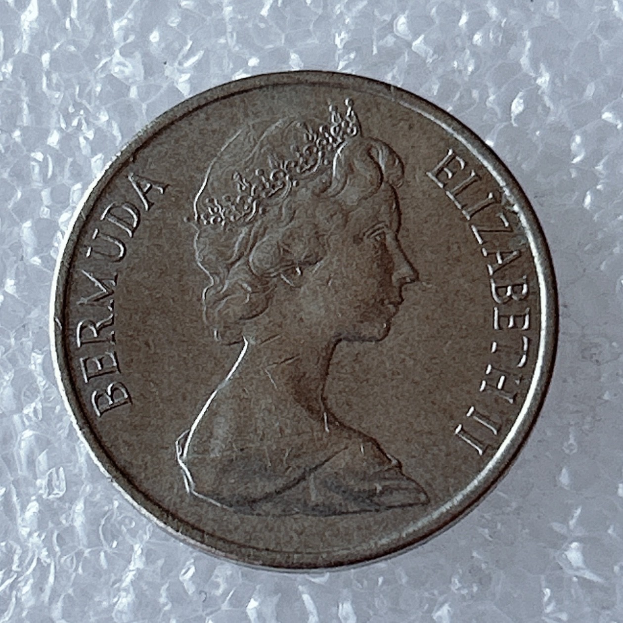 海外回流1元起拍小铺 各国钱币散币场 第5期 百慕大1974年5分 年轻女王像