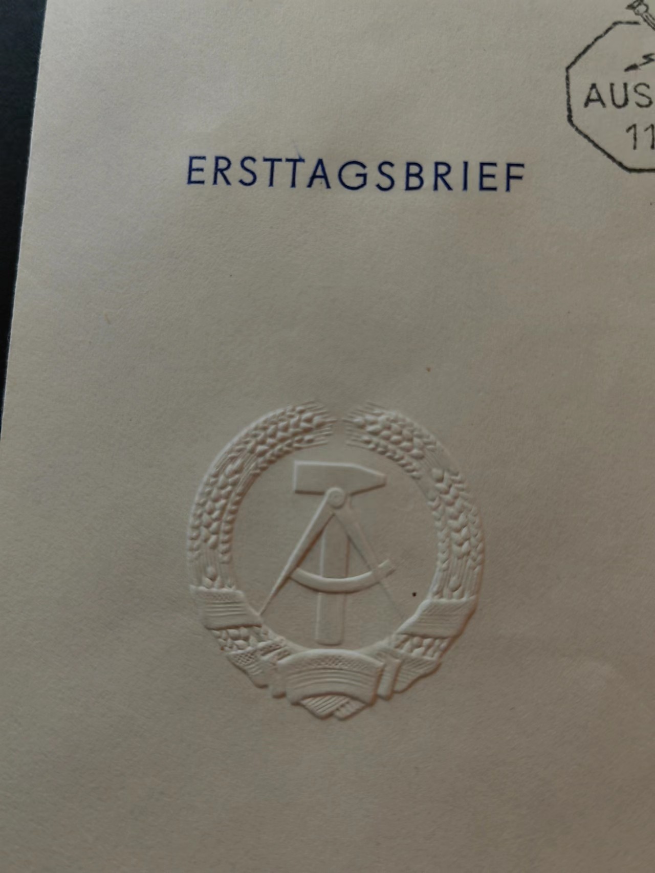 多国首日封✌邮品✌（拍卖场）精品🔥专场 第④③场 东德1961年 主席乌布利希