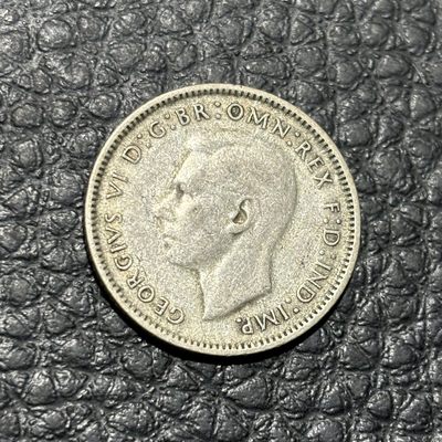 【臻藏泉阁·第四期】外国银币专场&全场保真包代包邮 - 乔治六世银币一图一物、保真包代包邮