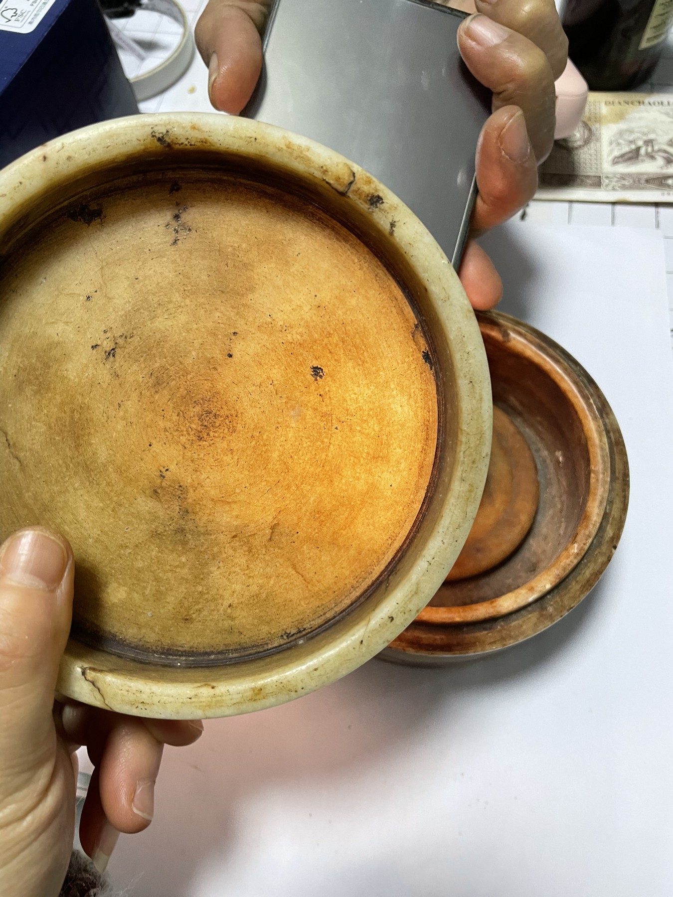 第17场瓷器、紫砂壶、铜器、字画和杂项专场 真正的老藏品，收藏多年，玉玺，独此一件，珍稀