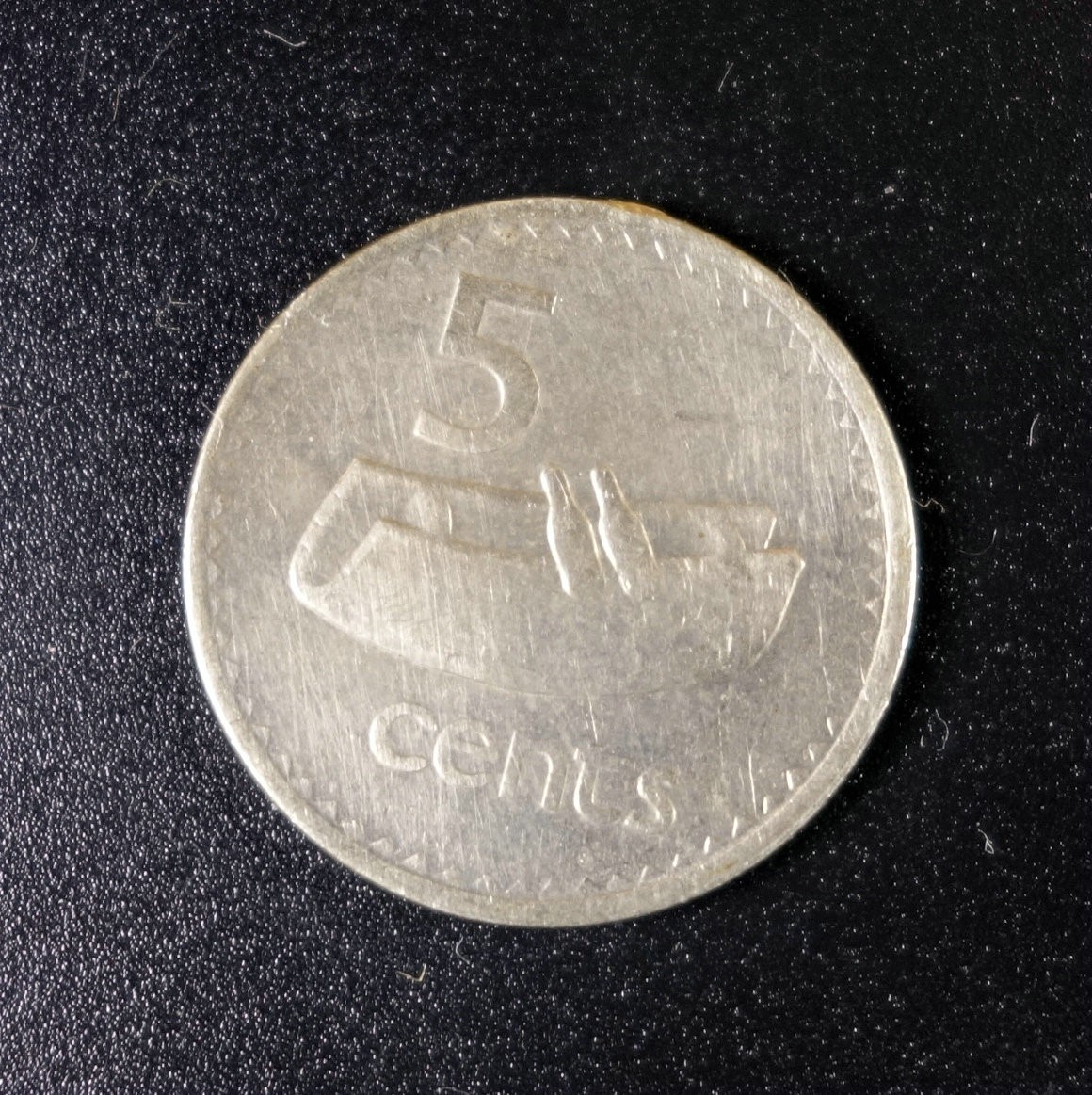 天业钱币散币、银币拍卖第28次专场 全场0元起拍0佣金转发分佣，欢迎围观参拍 英属斐济1974年5分