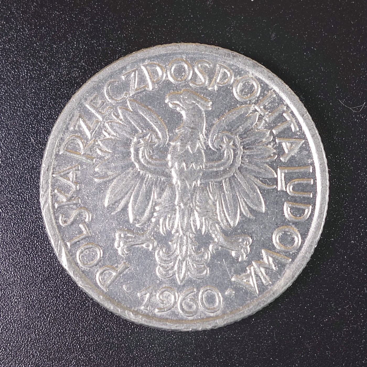 天业钱币散币、银币拍卖第28次专场 全场0元起拍0佣金转发分佣，欢迎围观参拍 波兰1960年2兹罗提