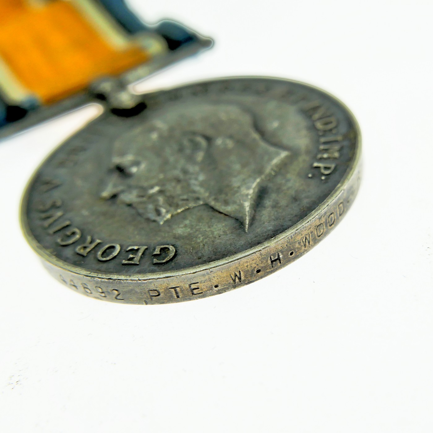 勋章奖章交易所1月13日拍卖 英国一战战争奖章，银质