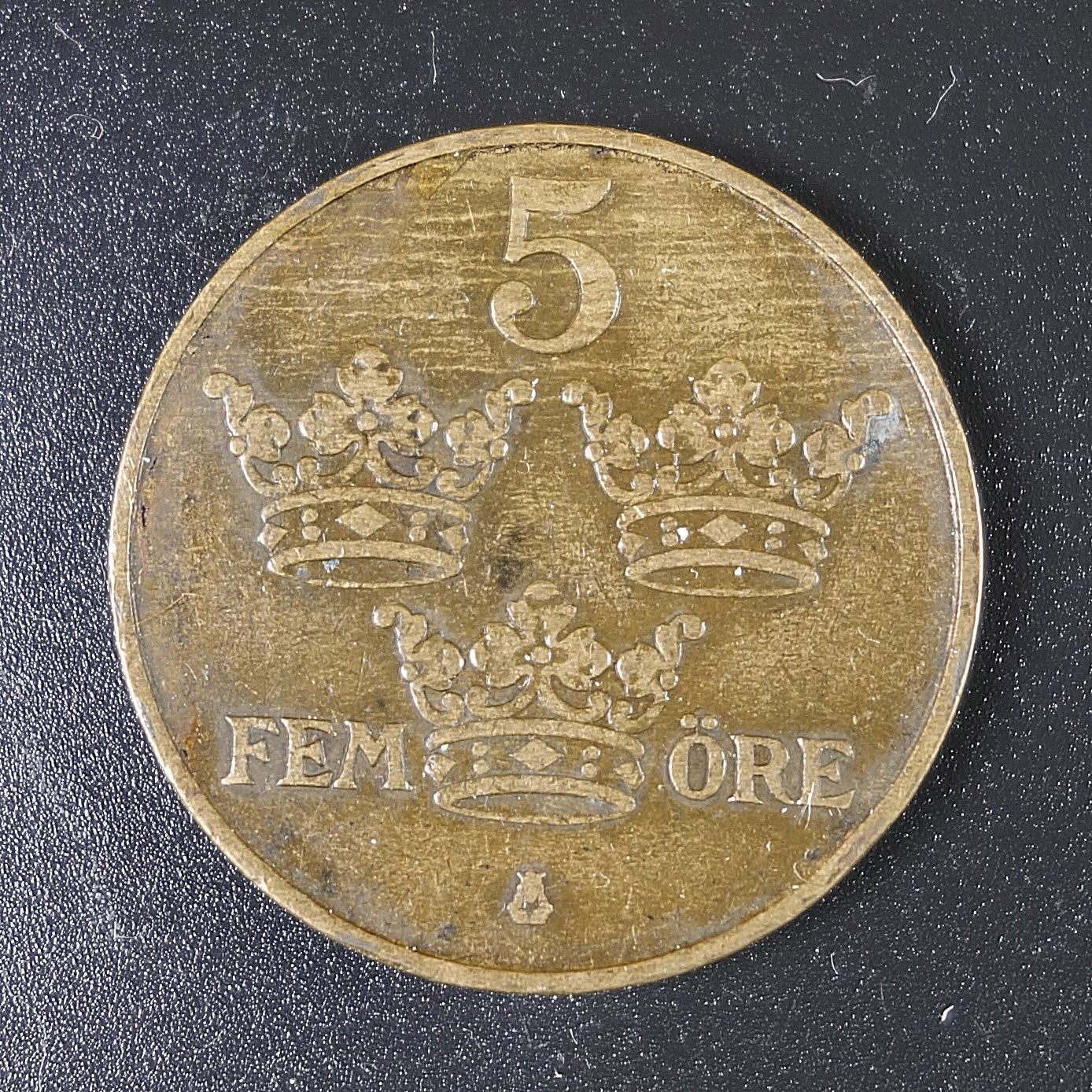 天业钱币散币、银币拍卖第28次专场 全场0元起拍0佣金转发分佣，欢迎围观参拍 瑞典1916年5欧尔