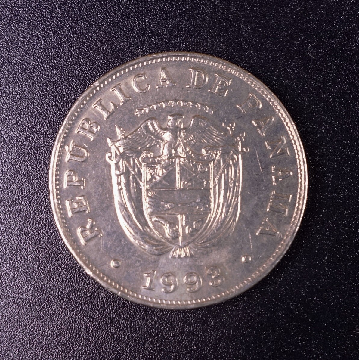 天业钱币散币、银币拍卖第28次专场 全场0元起拍0佣金转发分佣，欢迎围观参拍 巴拿马1993年5分