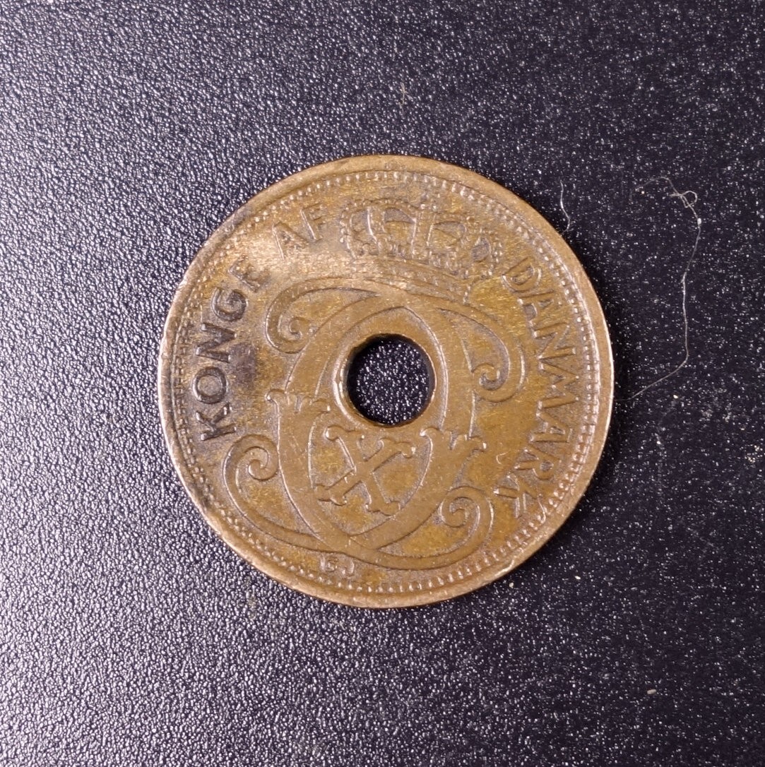 天业钱币散币、银币拍卖第28次专场 全场0元起拍0佣金转发分佣，欢迎围观参拍 丹麦1935年1欧尔