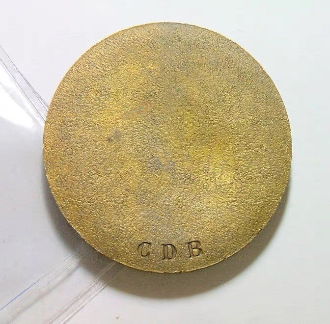 法国1900年前后 大文豪雨果高浮雕精制大铜章 40MM