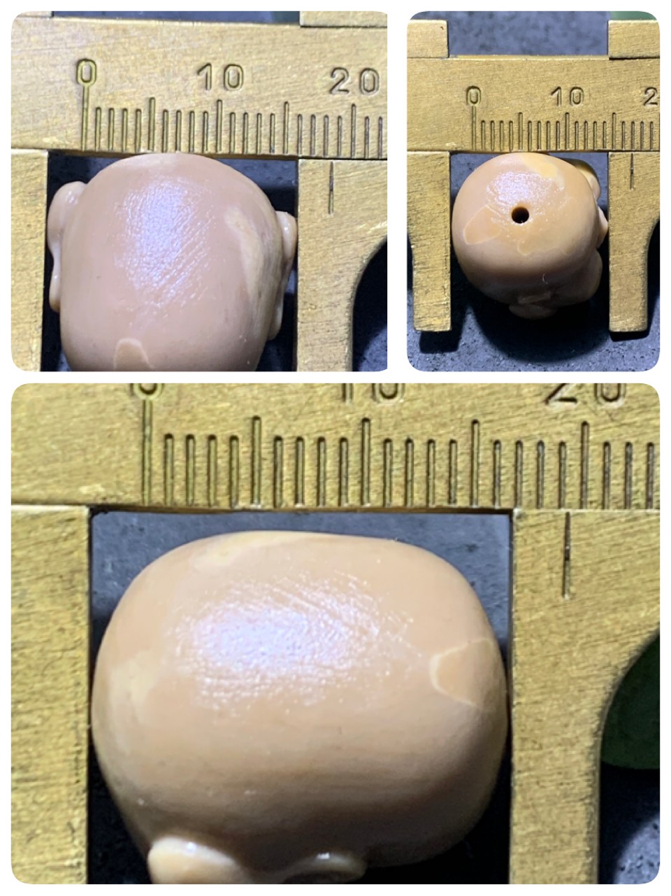 精美戈壁彩玉手工雕刻弥勒佛随形珠子一个！