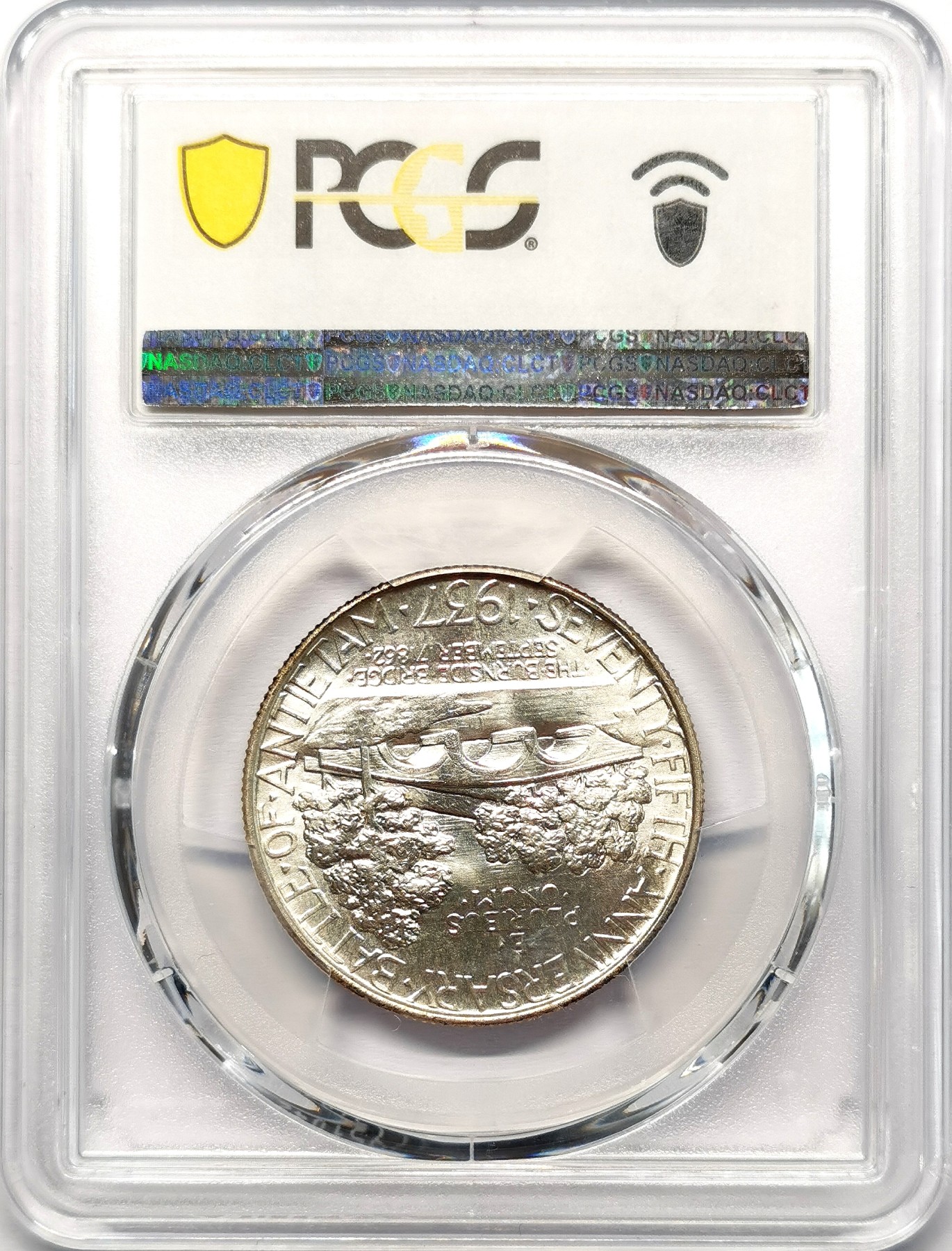 凡希社世界钱币微拍第二百五十八期 1937美国安提塔姆河纪念50美分PCGS-MS66 高分收藏级品质，一枚MS68曾经拍出过26,450美金的高价！