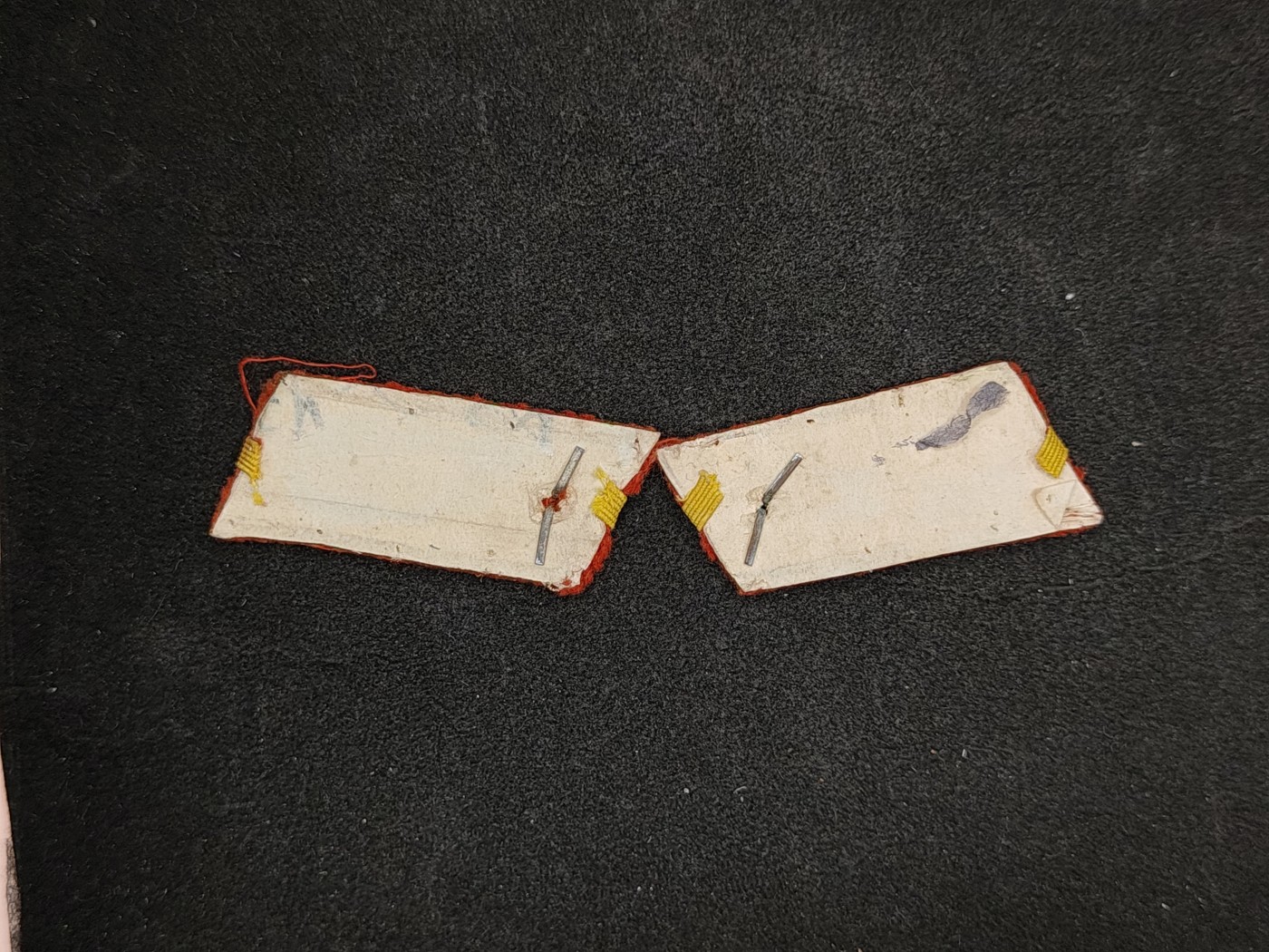 全场0元起拍 第125期 咸鱼国勋章拍卖专场 1月14日（周日）下午6：00开始 原品 日本陆军三式领章一对 少尉阶级