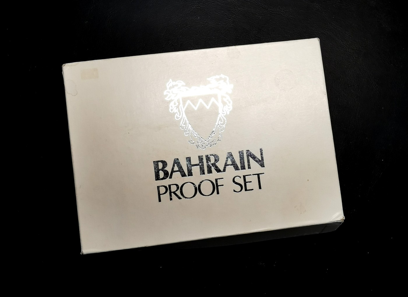 凡希社世界钱币微拍第二百五十八期 1983巴林独立纪念全银PS盒证全品！