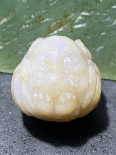 放福利！精美亚光高玉化阿拉善玛瑙手工雕刻灵狐珠子（吊坠）一颗 - 放福利！精美亚光高玉化阿拉善玛瑙手工雕刻灵狐珠子（吊坠）一颗