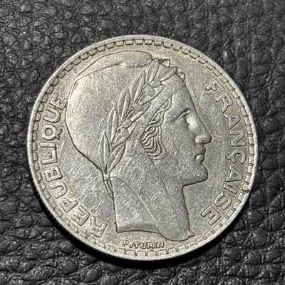 【臻藏泉阁·第五期】外国银币专场&全场保真包代包邮 - 法国谷物女神二十法郎银币一图一物、保真包代包邮