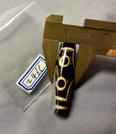 天珠拍卖壹场 藏传六眼天珠