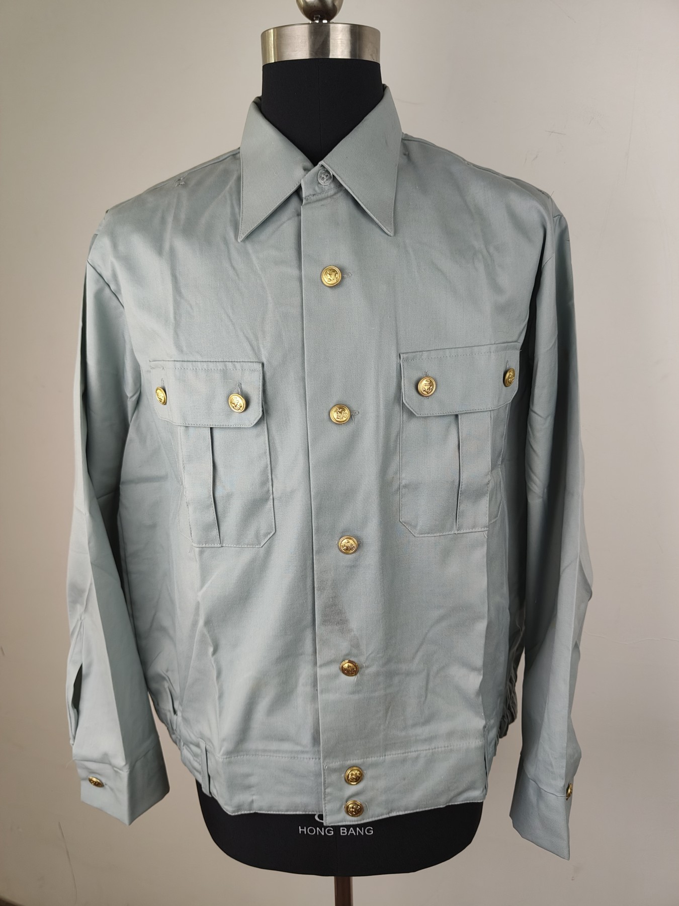 全场0元起拍 第125期 咸鱼国勋章拍卖专场 1月14日（周日）下午6：00开始 东德海军衬衣 胸围118肩宽48 衣长63 袖长59 领围41