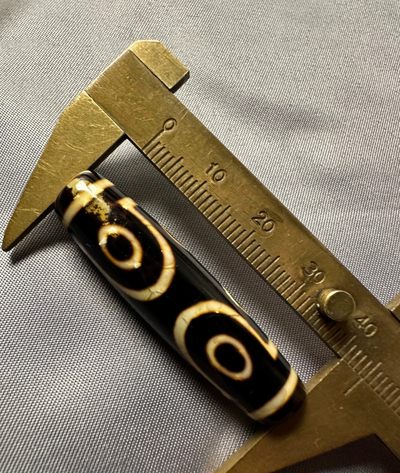 天珠拍卖壹场 藏传六眼天珠