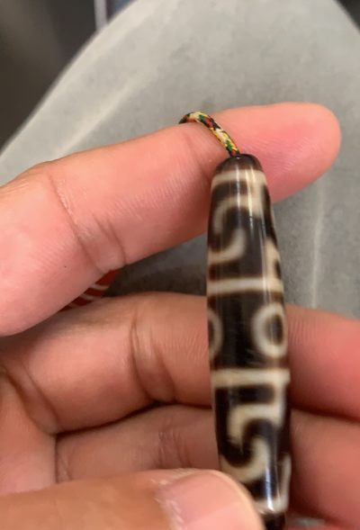 天珠拍卖壹场 莲师法器三眼天珠