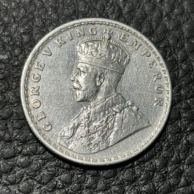 【臻藏泉阁·第五期】外国银币专场&全场保真包代包邮 - 印度乔治五世一卢比银币一图一物、保真包代包邮