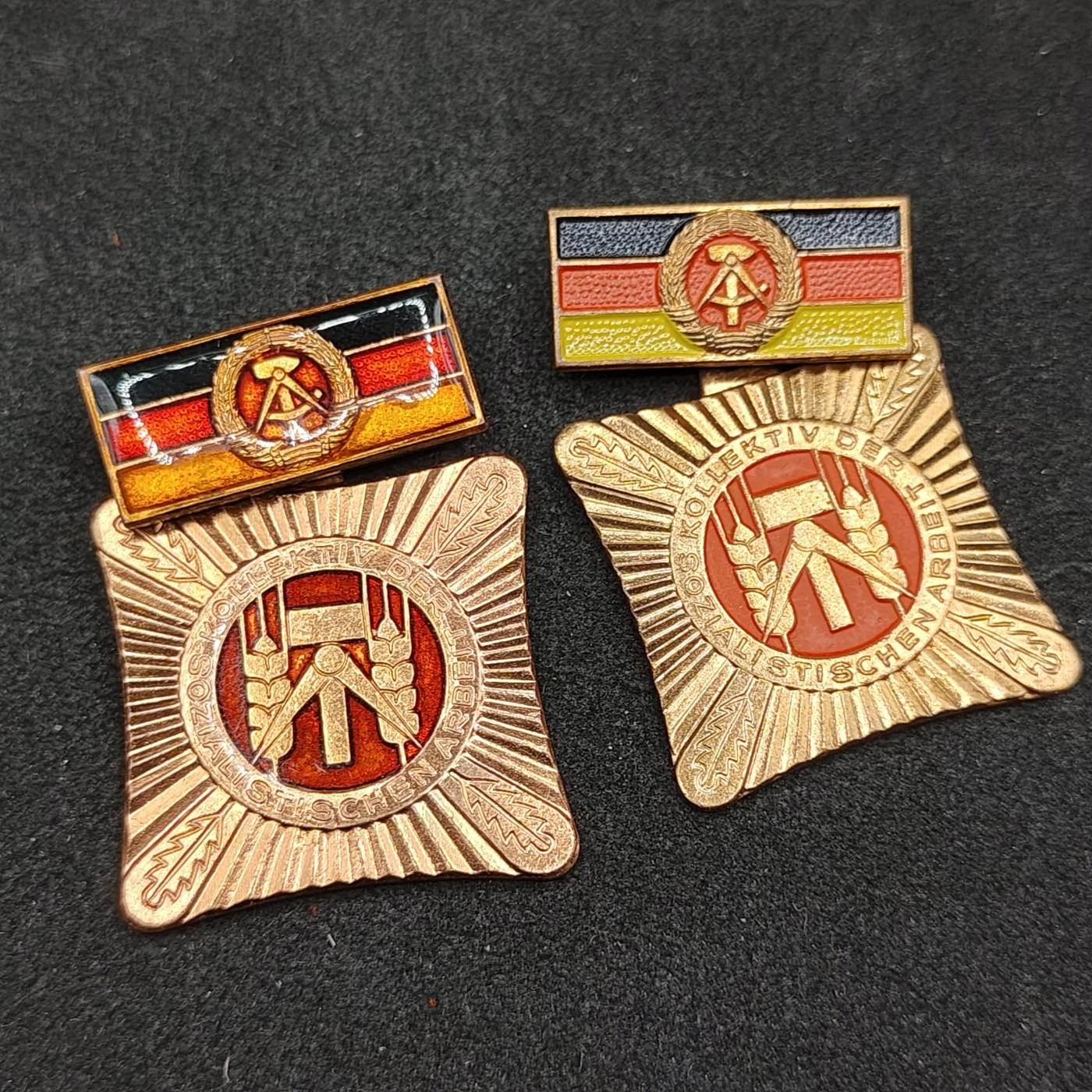 全场0元起拍 第125期 咸鱼国勋章拍卖专场 1月14日（周日）下午6：00开始 东德劳动奖章两个