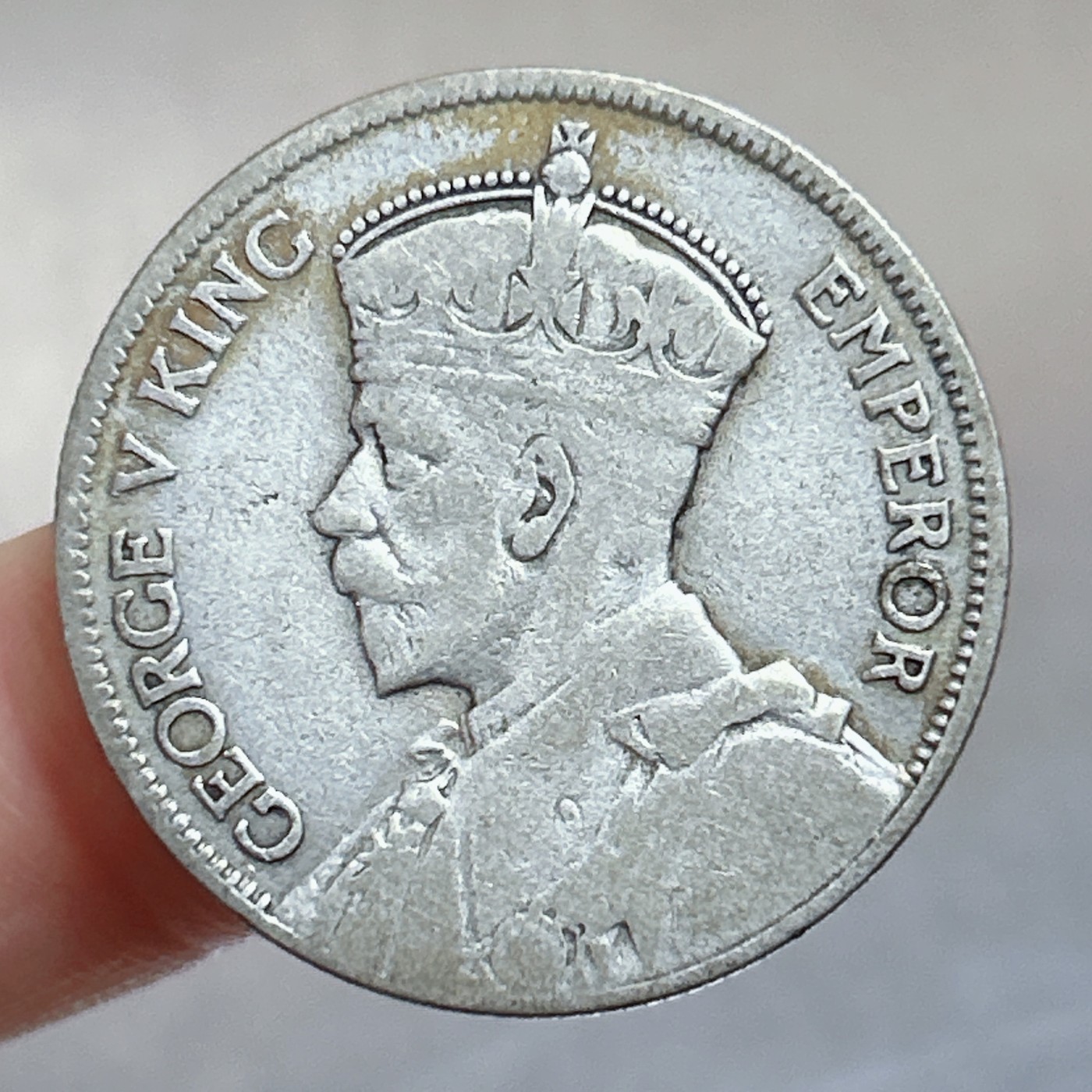 全场一元起拍 银币专场 第56期 新西兰1933年乔治五世1福林银币几维鸟银币 重11g