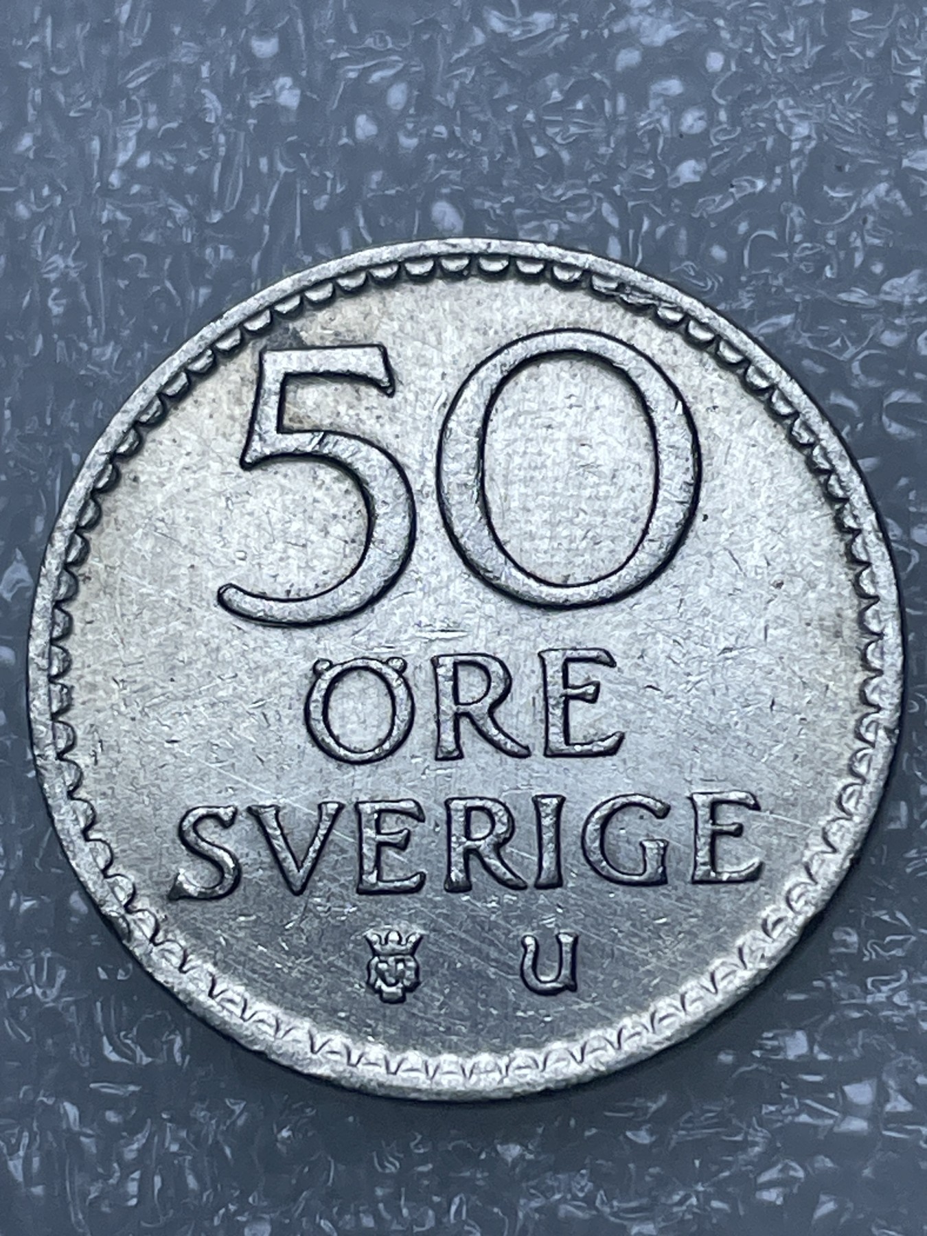 神仙姐姐散币好品专场第十五期（无佣金满邮自动发出 1965 年瑞典 50 欧尔