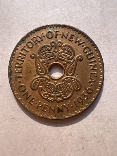 【易洋钱喜】第39场 外国硬币专场 - 爱德华八世，1936年英属几内亚，一便士铜币，爱德华八世仅在位不到一年，铸币相当少见