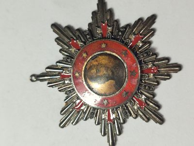 回流阁拍卖（第九期） - 八年抗战胜利勋章小号码实发号