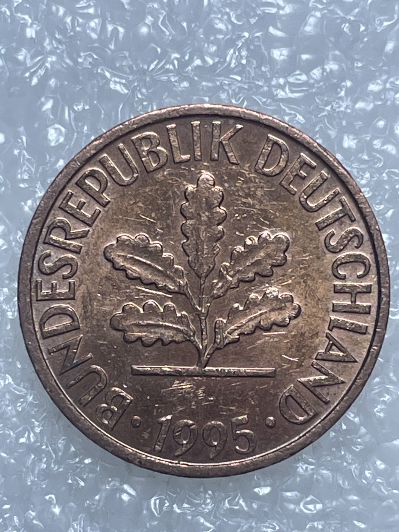 神仙姐姐散币好品专场第十五期（无佣金满邮自动发出 1995 年德国 1 芬尼