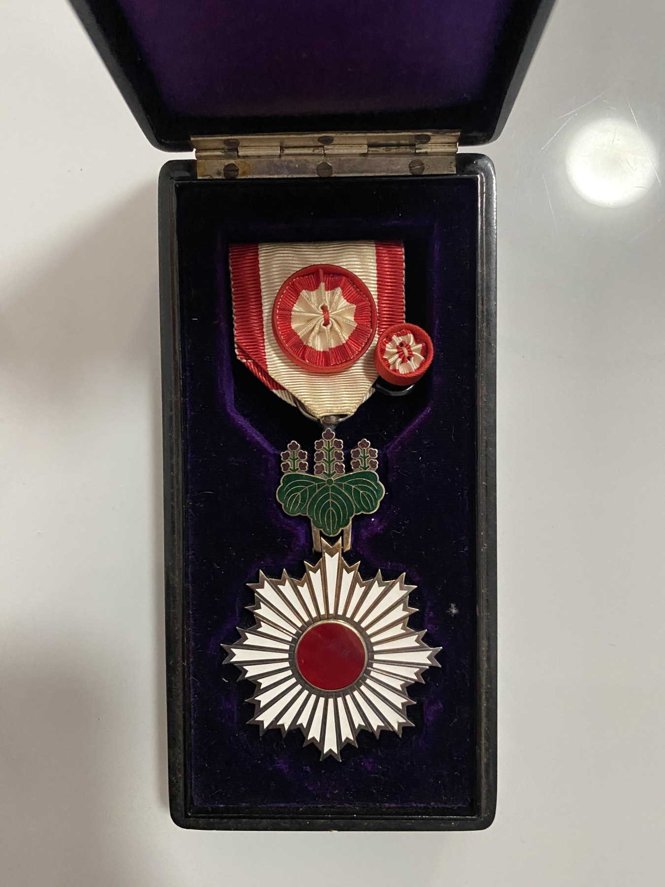 四等旭日小绶章