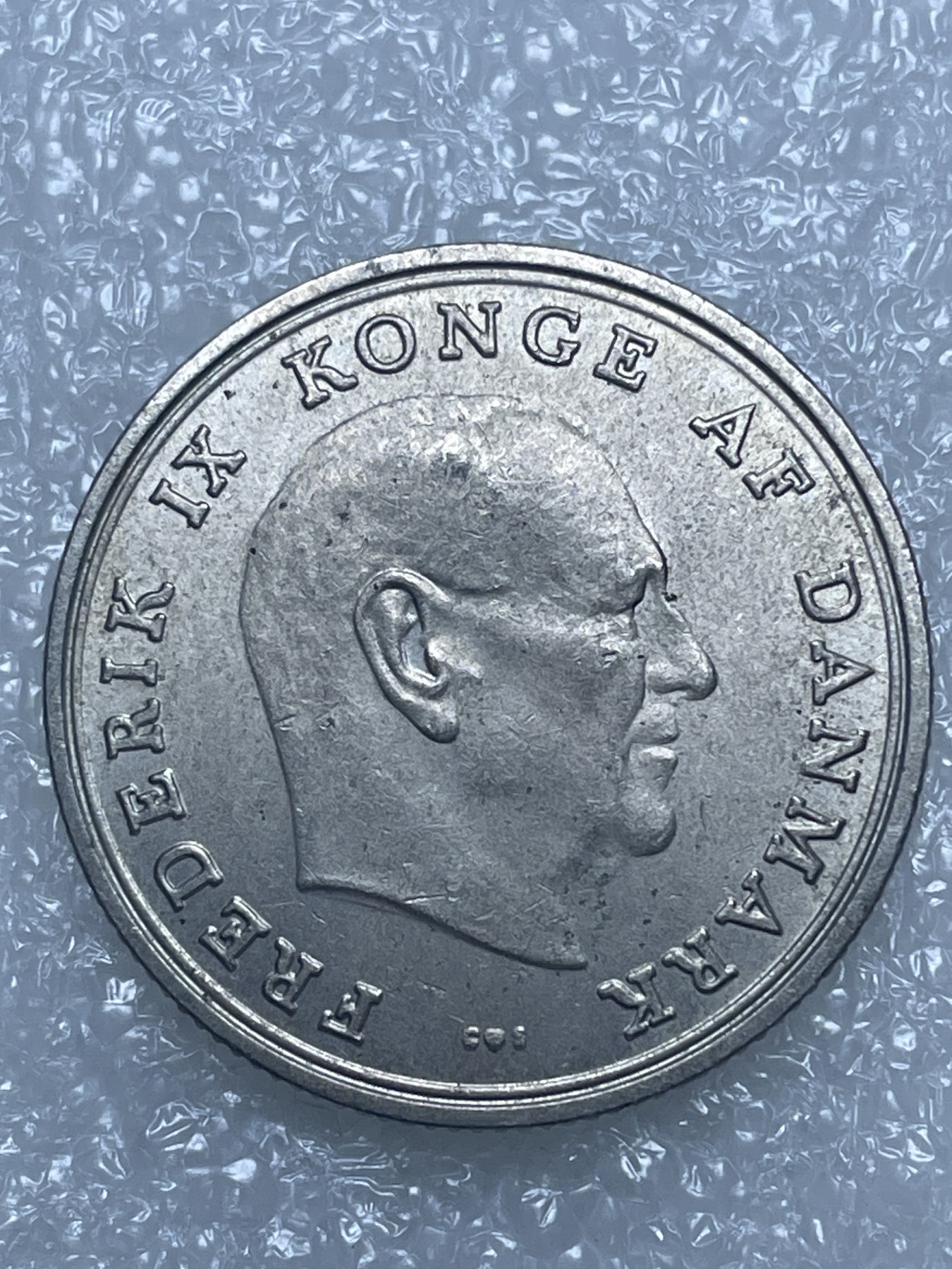 神仙姐姐散币好品专场第十五期（无佣金满邮自动发出 1971 年丹麦 1 克朗