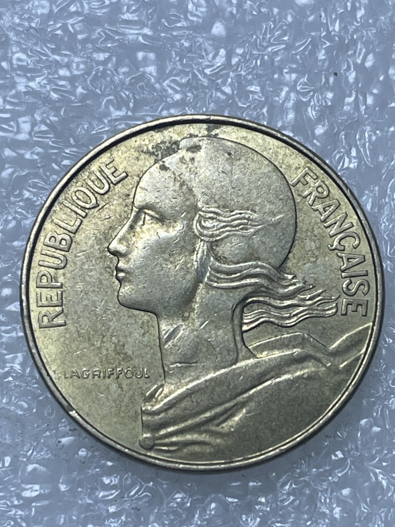 神仙姐姐散币好品专场第十五期（无佣金满邮自动发出 1975 年法国 10 生丁