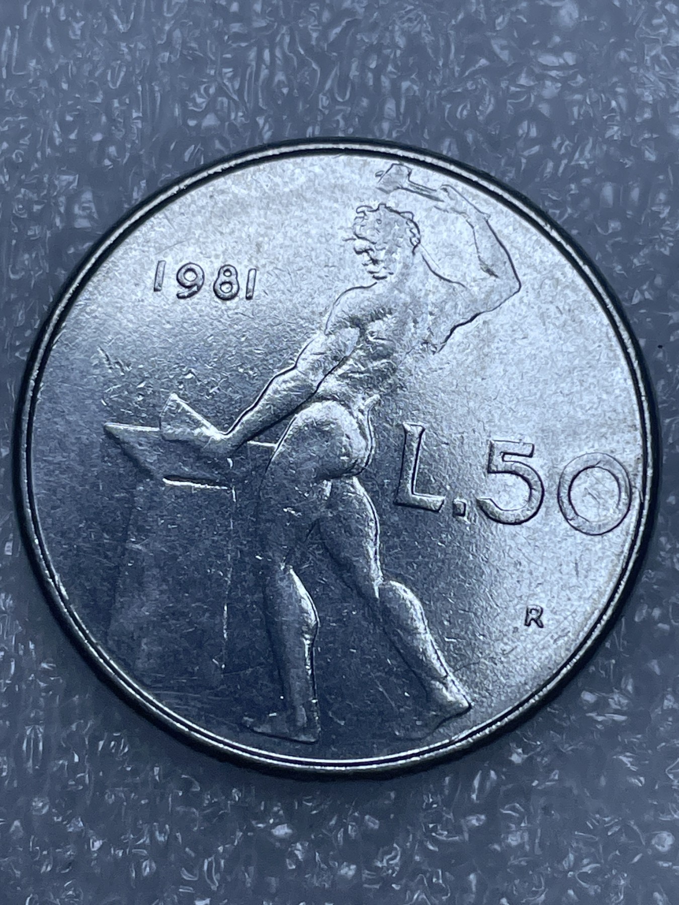 神仙姐姐散币好品专场第十五期（无佣金满邮自动发出 1981年意大利 50 里拉