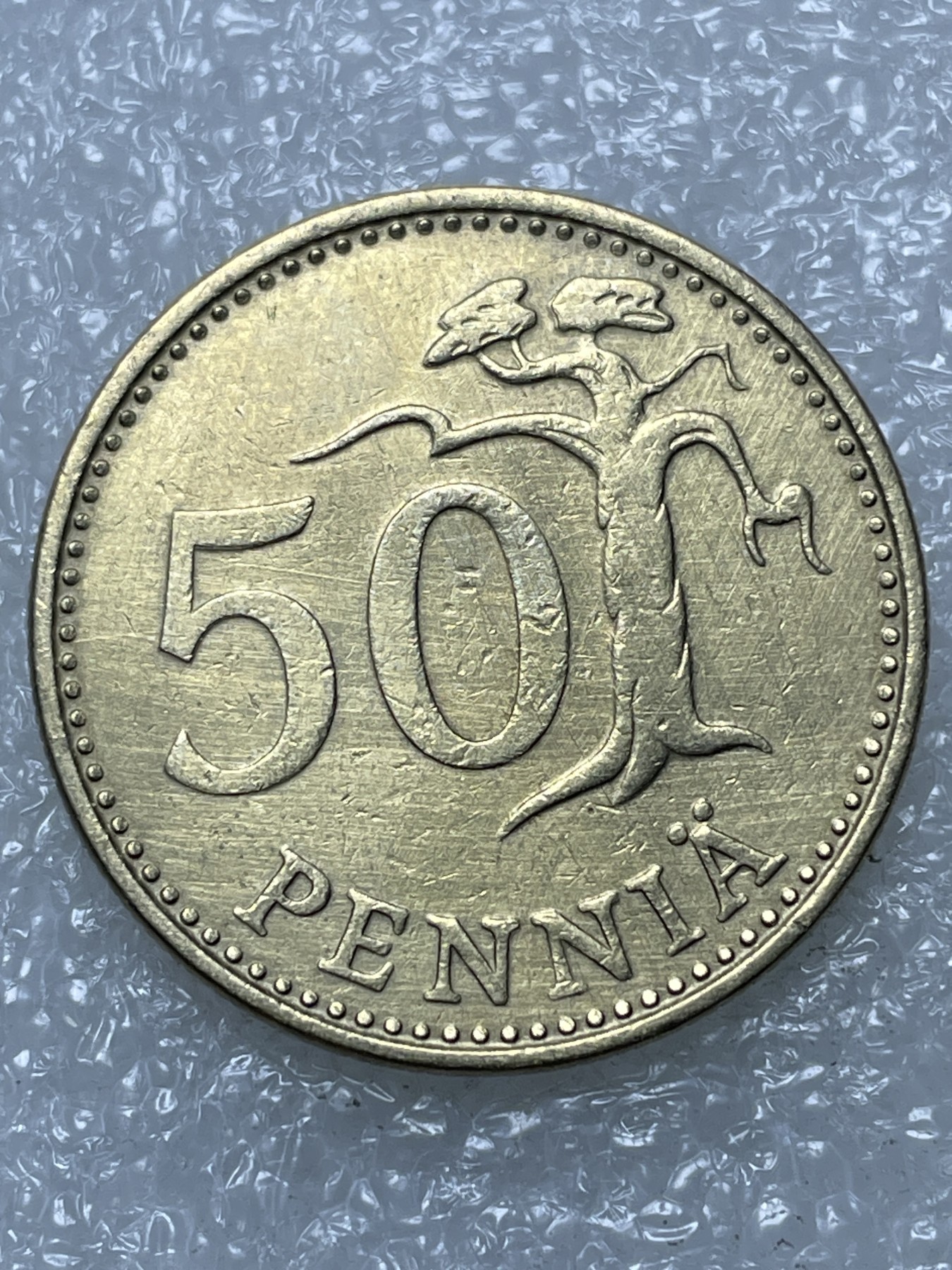 神仙姐姐散币好品专场第十五期（无佣金满邮自动发出 1977 年芬兰 50 盆尼