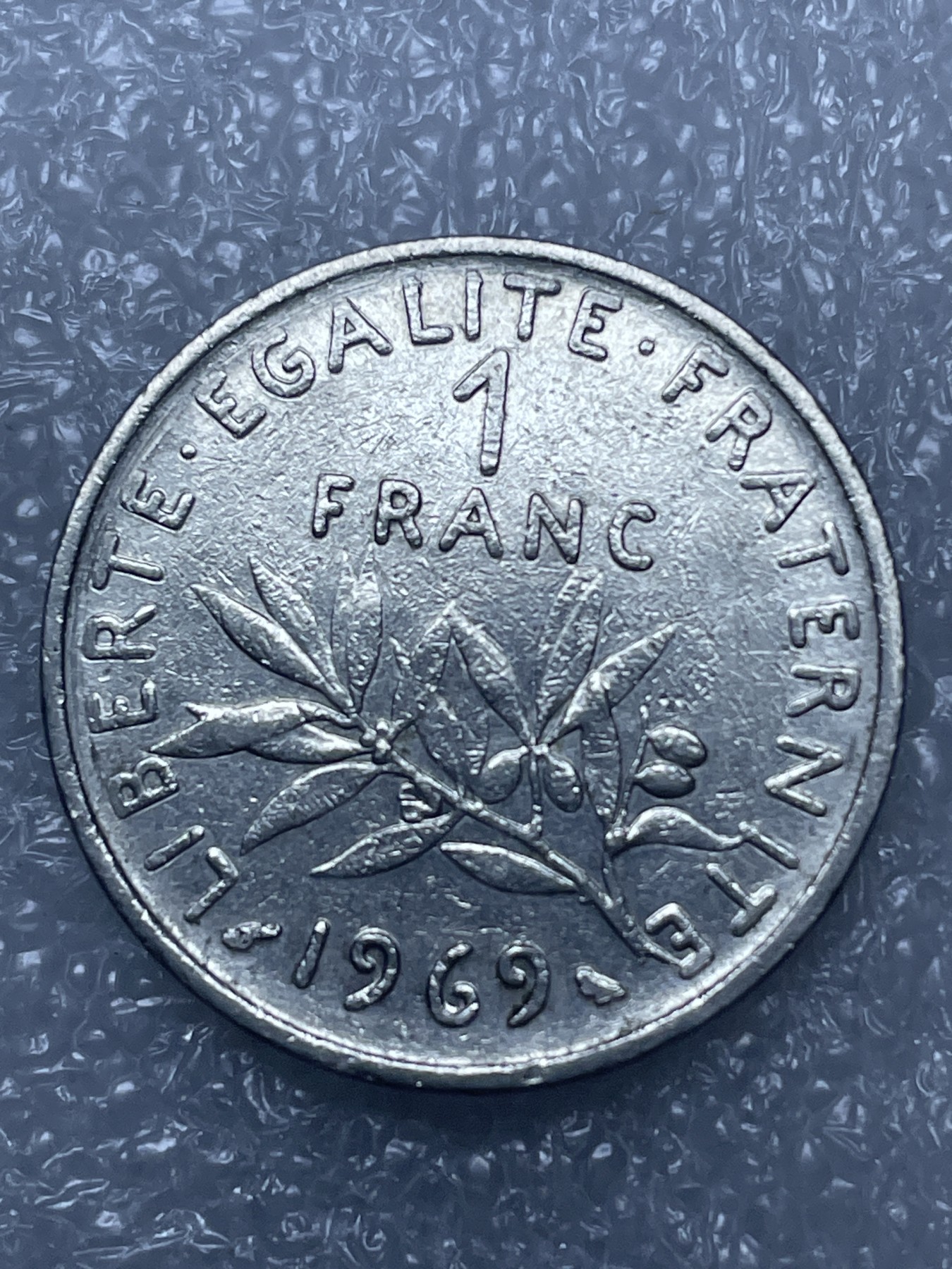 神仙姐姐散币好品专场第十五期（无佣金满邮自动发出 1969 年法国播种女神 1 法郎