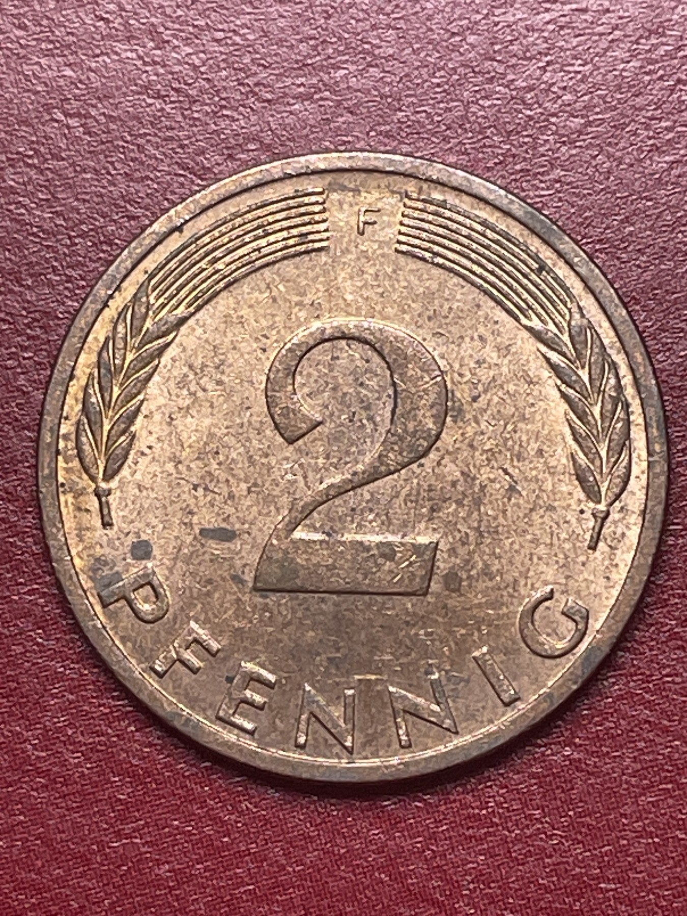 神仙姐姐散币好品专场第十五期（无佣金满邮自动发出 1976 年德国 2 芬尼